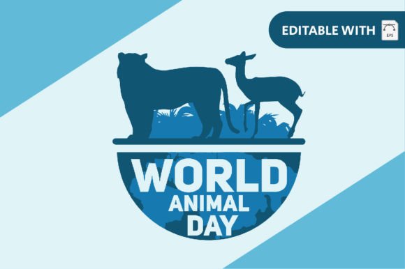 Animal Day Logo: A Premium Design Vector for World Animal Day
