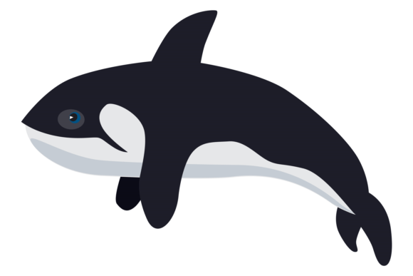 Orca Icon: Capturing the Spirit of the Arctic Ocean