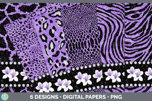 Purple Animal Print Backgrounds: A Floral Design Powerhouse