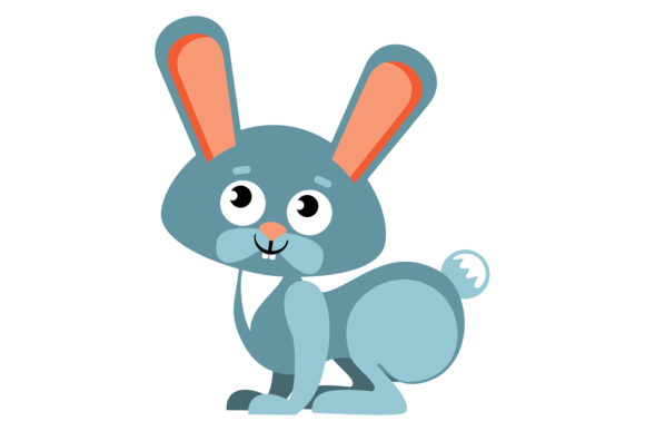 Rabbit Icon: The Funny Cartoon Animal Font That Brings Joy