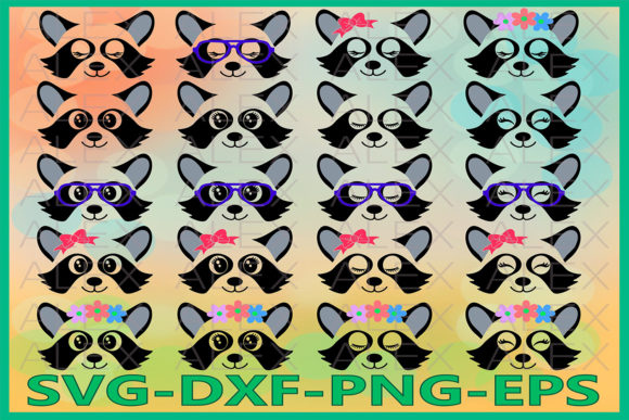 Raccoon Face Animal: A Playful Design Asset for Modern Creators
