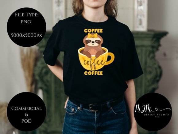 Sloth Coffee Animal Sublimation: A Creative's Guide