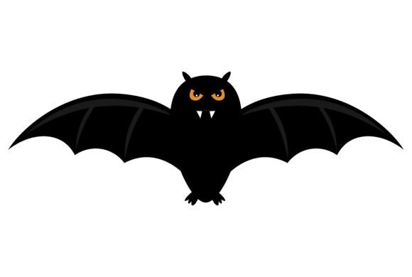 Spooky Charm: Using Bat Halloween Animal Artwork